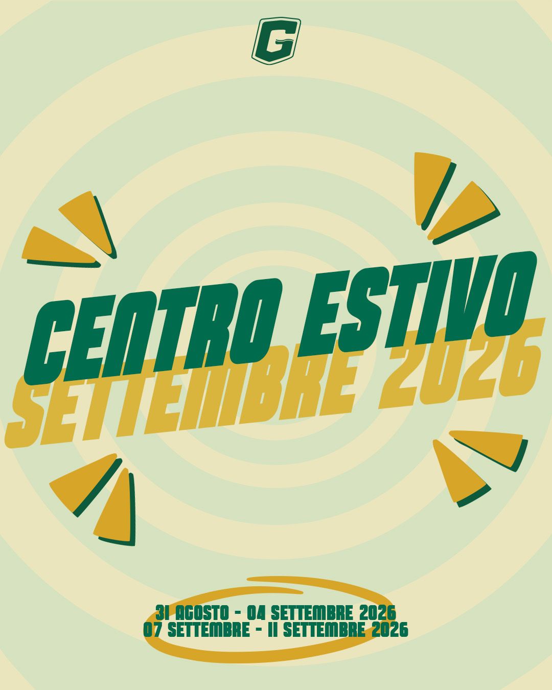 Centro Estivo Settembre 2026